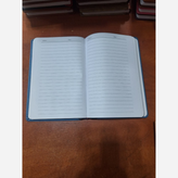 دفتر 144 برگ خطی سایز رقعی جلد چرم با جای خودکار