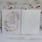 دفتر بله برون چرمی مدل آناهیتا